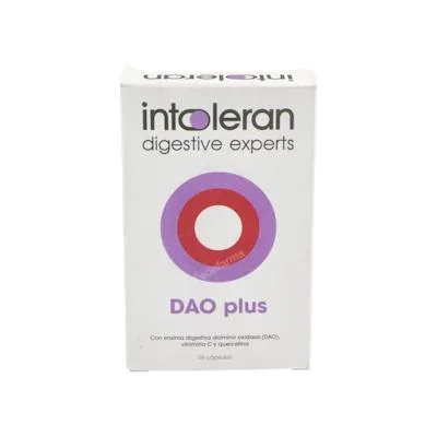 Dao plus 50 cápsulas, Intoleran