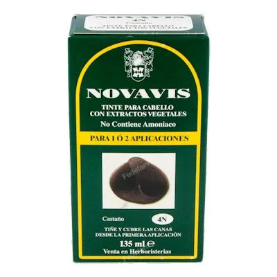Tinte 4N castaño 135 ml, Novavis