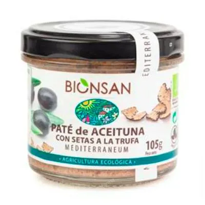 Pâté di olive funghi al tartufo BIO 105 g, Bionsan
