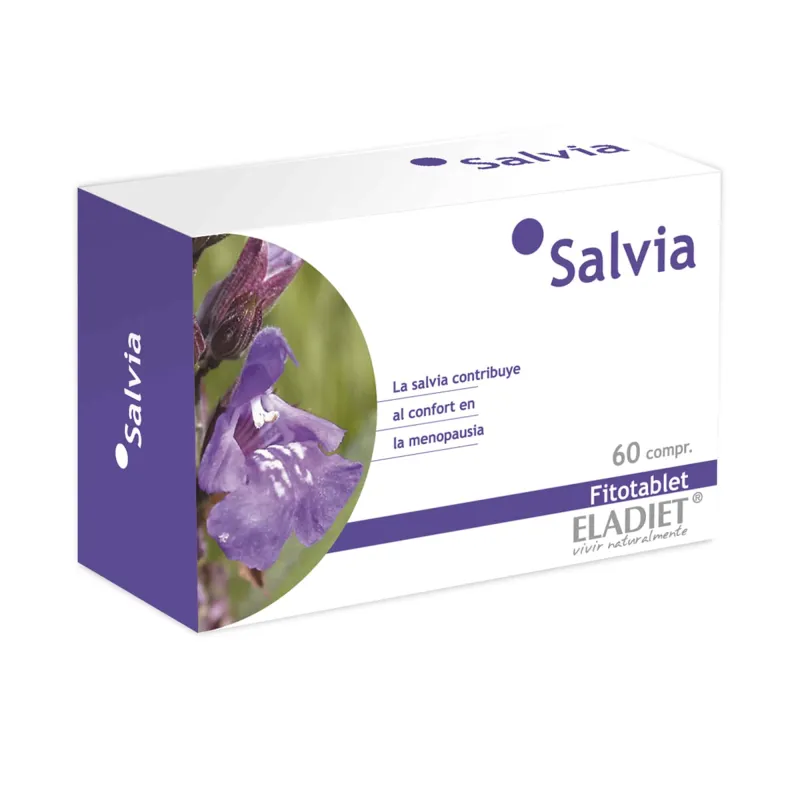 Salie fitotablet 60 tabletten, Eladiet
