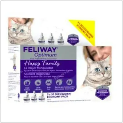 Ceva feliway optimum 3 pack recambio 3MESES, Ceva Vet