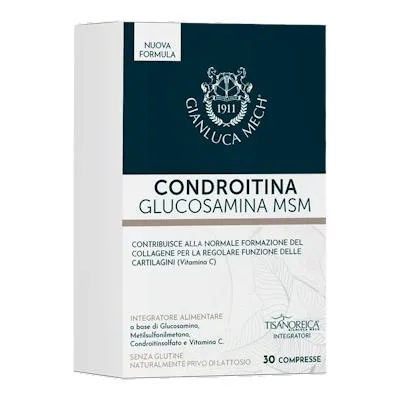 Condroitina glucosamina MSM 30 comprimidos, Gianluca Mech