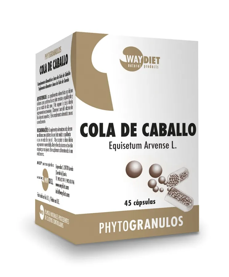 Cola De Caballo De 400 mg 45 cápsulas, Waydiet · imagen 2