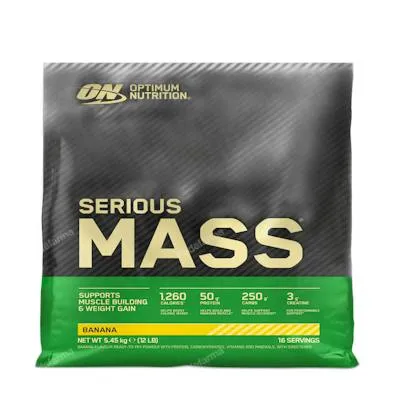 On serious mass banana 5450 g, Optimum Nutrition
