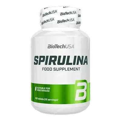 Spirulina 100 comprimidos, Biotechusa