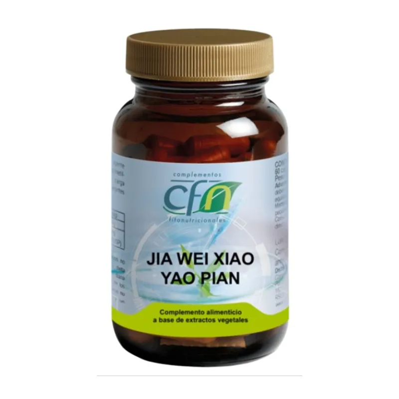 Jia wei xiao yao pian 60 cápsulas, Cfn