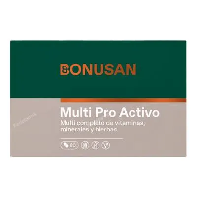 Multi pro activo 60 comprimidos, Bonusan