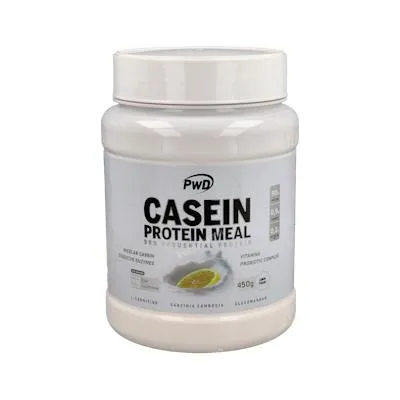Casein protein meal yogur limón 450 g, Pwd Nutrition