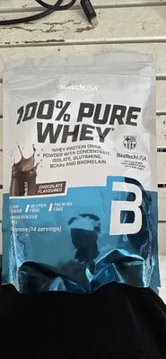 100% puré whey bourbon chocolate 400 g, Biotechusa