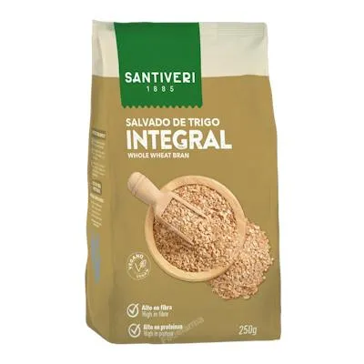 Salvado integral 250 g, Santiveri