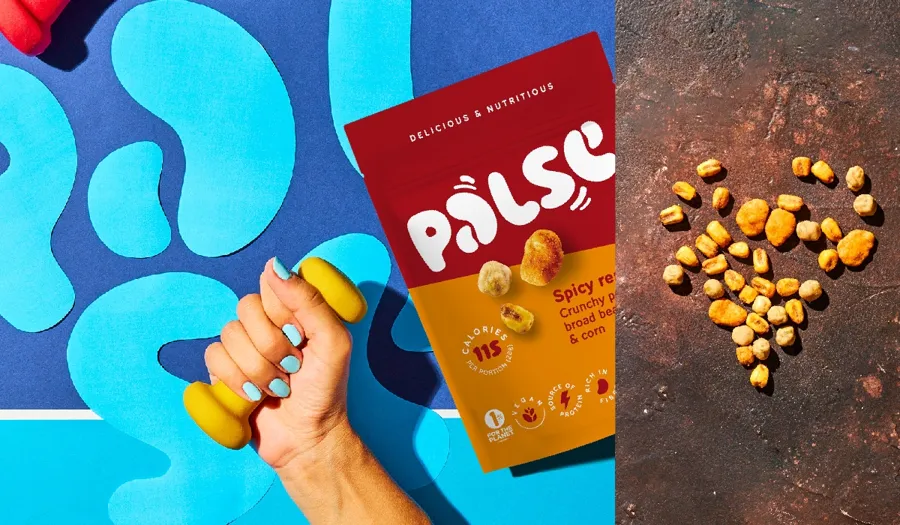 Snack de guisantes, judías y maíz con remix picante 85 g, Palse · imagen 5