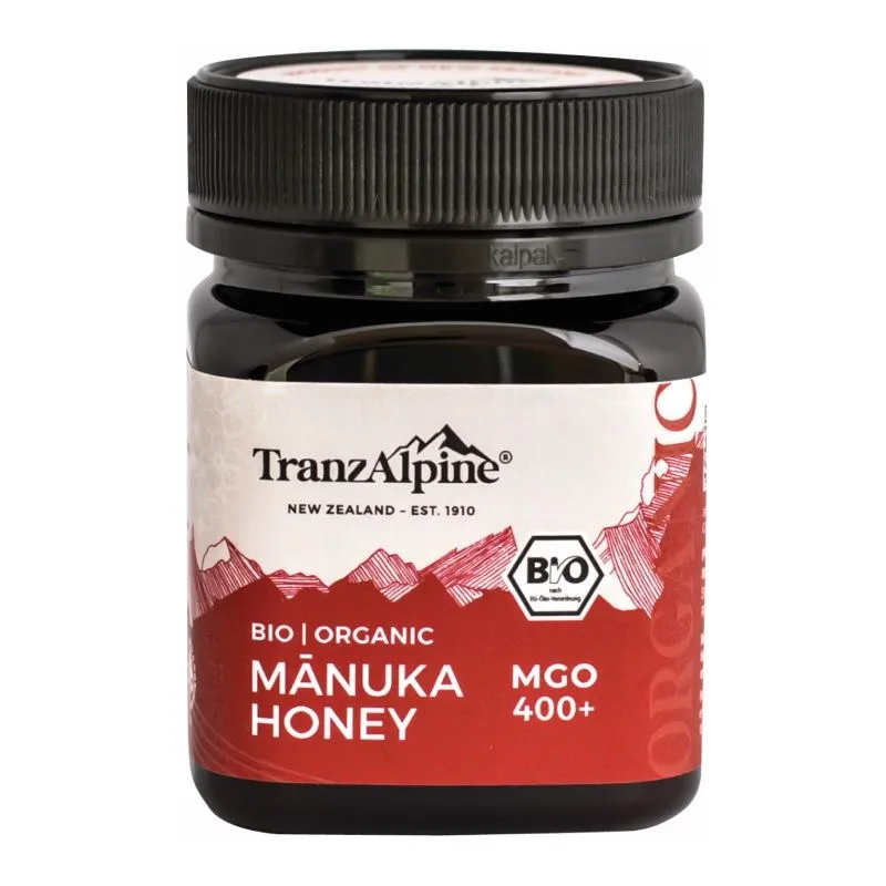 Miel manuka mgo BIO 400+250 g, Tranzalpine