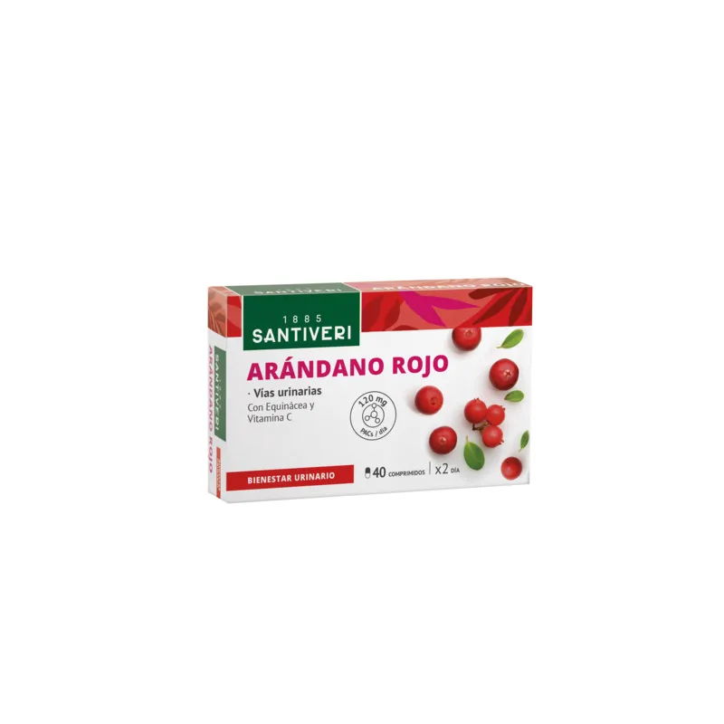 Arándano rojo 40 comprimidos, Santiveri