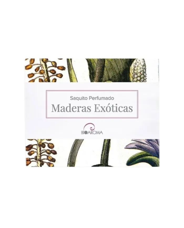 Saquito perfumado madera exotica 12.5 g, Bioaroma