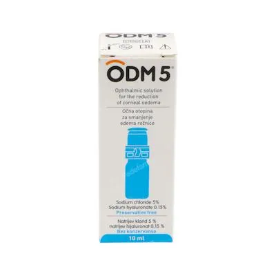 5 antiedema corneal sol oftalmica multido 10 ml, Odm