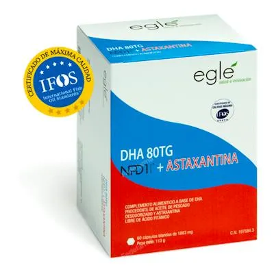 NPD1 DHA + astaxantina 30 cápsulas, Egle