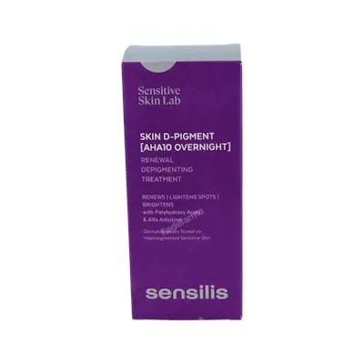 Skin dpigment AHA10 overnight 30 ml, Sensilis