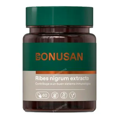 Ribes nigrum extracto 60 cápsulas vegetales, Bonusan