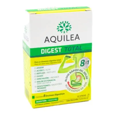 Digest total 12 sticks manzanilla 2,5 g, Aquilea