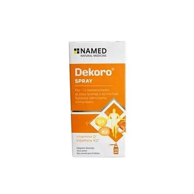 Vitamina D y K2 (MK7) dekoro spray 20 ml, Named