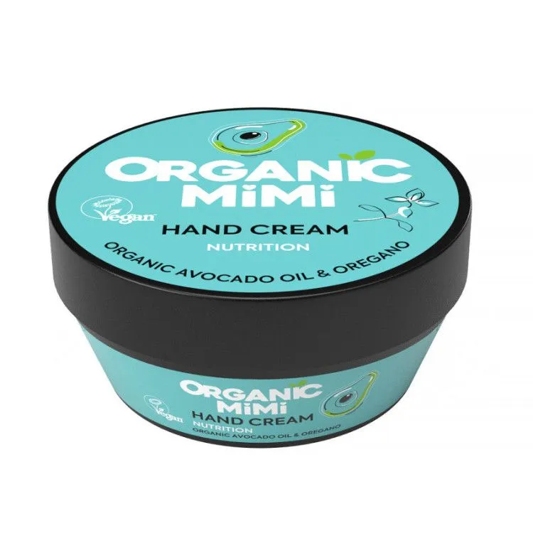 Nourishing Avocado & Oregano Hand Cream 50 ml, Organic Mimi
