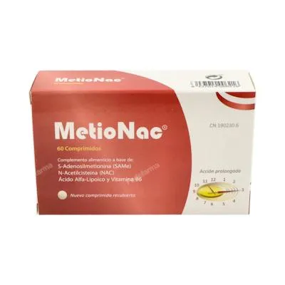 Metionac 60 comprimidos, Margan