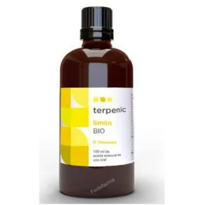 Aceite esencial de limón alimentario BIO 100 ml, Terpenic