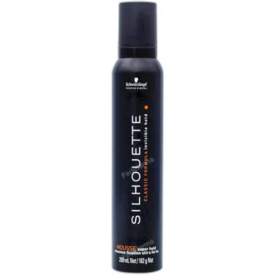 Silhouette fij. extra fuerte espuma 200 ml, Schwarzkopf Professional