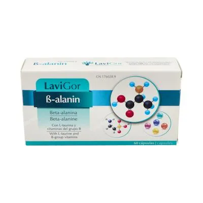 Beta-alanin 60 cápsulas, Lavigor