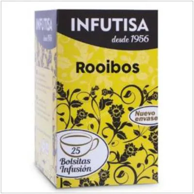 Infusion de thé rooibos 25 sachets, Infutisa