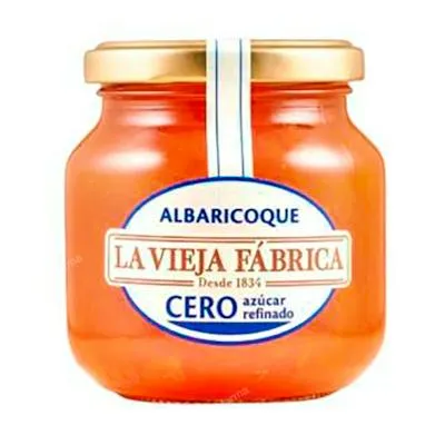 Compota de damasco sem açúcar refinado 280 g, La Vieja Fabrica