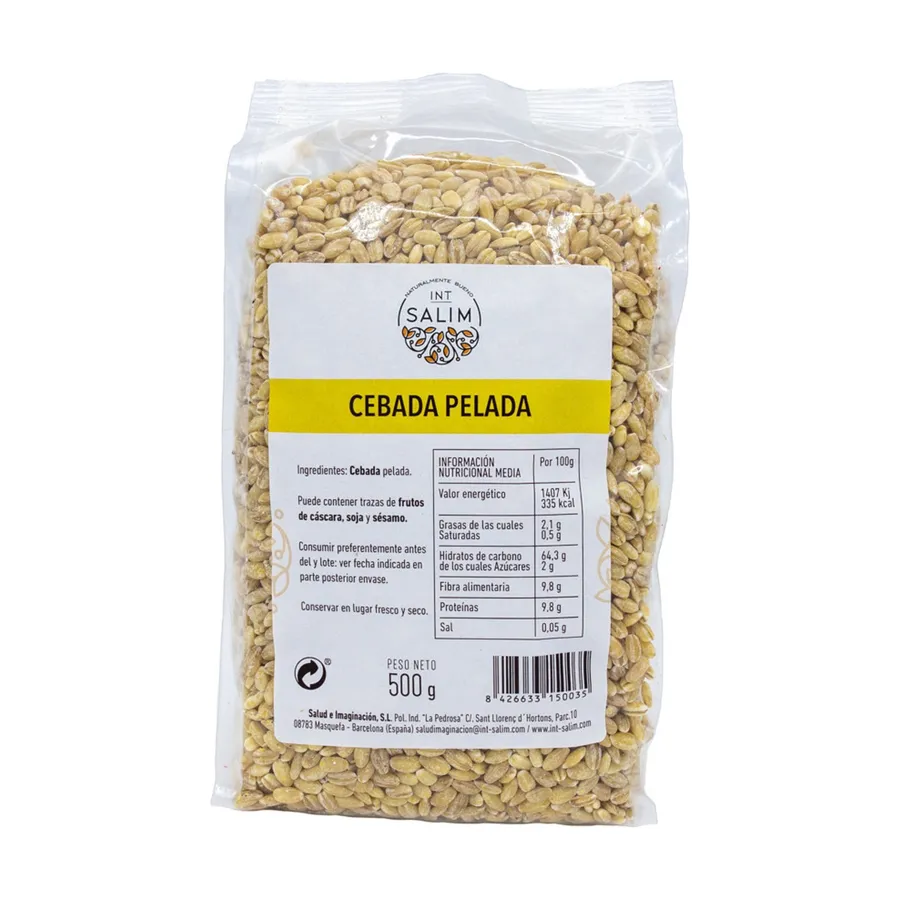 Geschälte Gerste BIO 500 g, Ecosalim