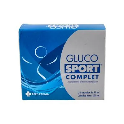 Complet beb 20 ampollas, Glucosport