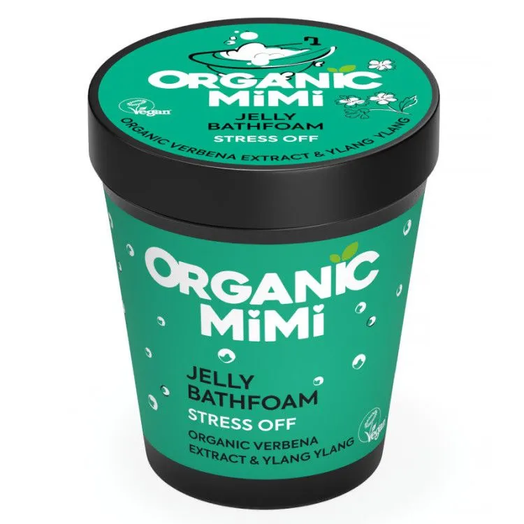Espuma Gelatina de Baño Antiestrés Verbena & Ylang Ylang 200 ml, Organic Mimi