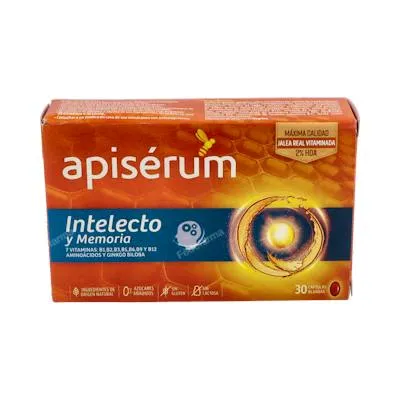 Intelecto 30 cápsulas, Apiserum