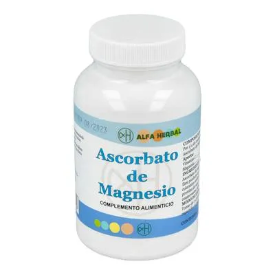 Ascorbato de magnesio polvo 200 g, Alfa Herbal