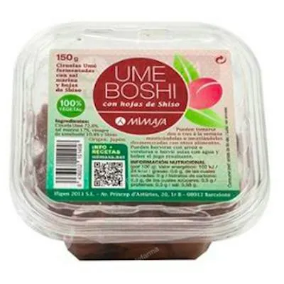 Umeboshi met shiso 150 g, Mimasa