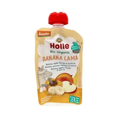 Smoothie banana lama plátano 6meses demeter 100 g, Holle