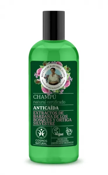 Green champú anticaída 260 ml, Agafia