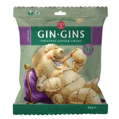 Gin Gins Original-Ginger Bonbons, The Ginger People