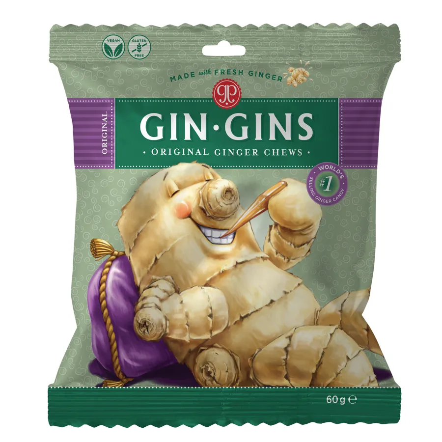 Gin Gins Original-Ginger Bonbons, The Ginger People
