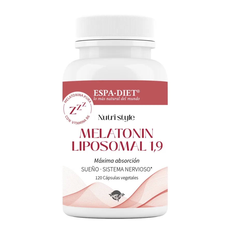 Melatonin liposomal 1,9 mg 120 cápsulas, Espadiet