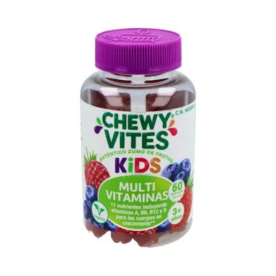 Kids multivitaminas 60 uds., Chewy Vites