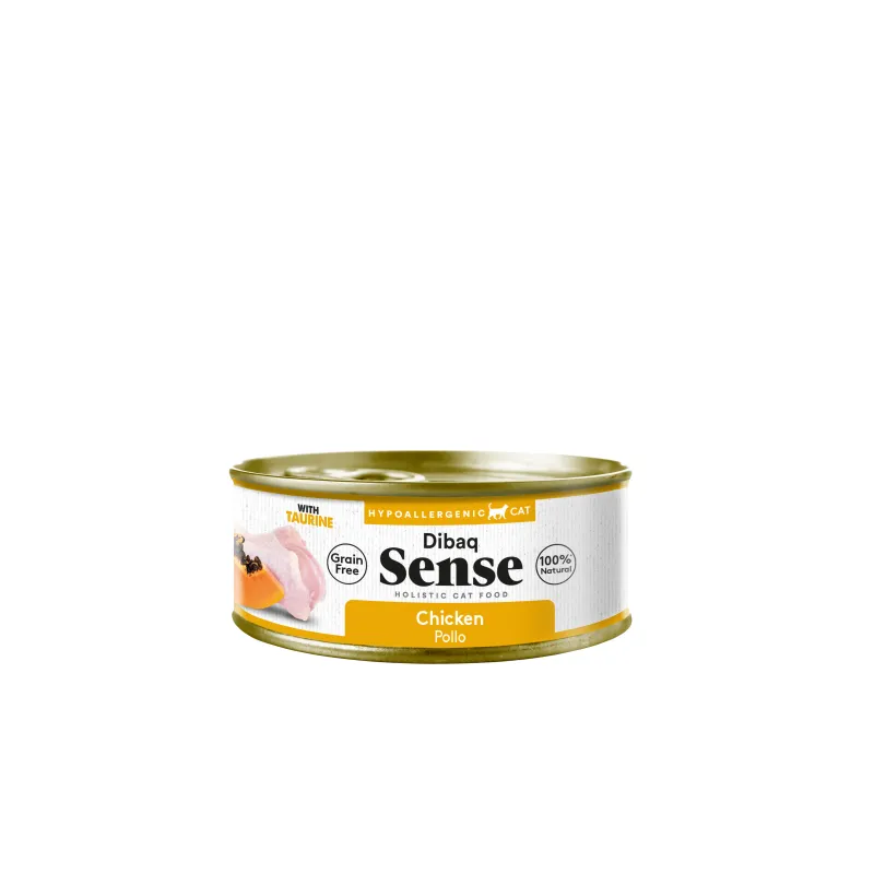 Dibaq sense pollo gatto lattina 70 g, Dibaq Vet
