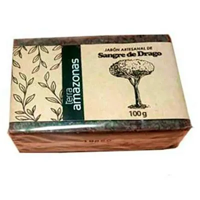 Jabón artesano de sangre de drago 100 g, Terra Amazonas