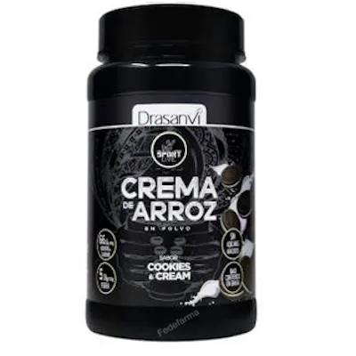 Crema arroz sabor cookies & cream sport live 1 kg, Drasanvi Sport Live
