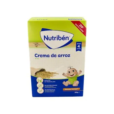 Crema arroz 300 g, Nutriben