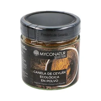 Canela de ceylan polvo BIO 75 g, Myconatur