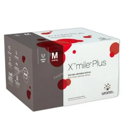 Xmile plus M 15 un barritas dentales vet, Urano Vet