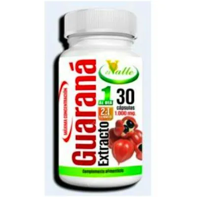 Guarana 30 cápsulas, El Valle